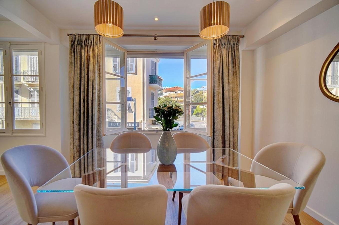 Magnifique 3 Pieces Renove Cannes Centre 'Banane' Avec Veranda ! A2B88 エクステリア 写真